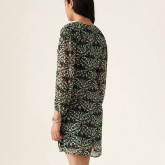 NWT $350 ba&sh Robe Fanny dress size S - Picture 2 of 6